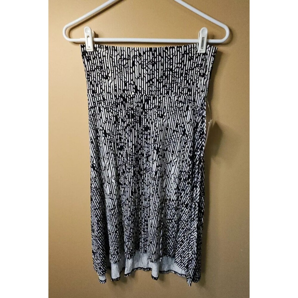 LuLaRoe Women's Azure Fit & Flare Skirt A-Line Elastic Waist Pull On